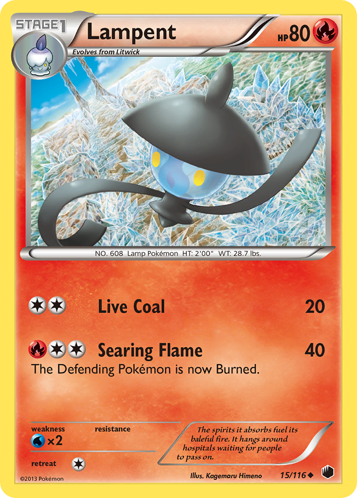 Lampent (15/116) [Black & White: Plasma Freeze] - Card Brawlers | Quebec | Canada | Yu-Gi-Oh!