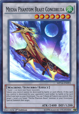 Mecha Phantom Beast Concoruda [MP14-EN093] Super Rare - Yu-Gi-Oh! - Card Brawlers | Quebec | Canada |