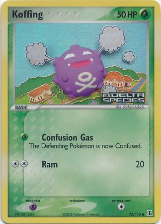Koffing (72/113) (Stamped) [EX: Delta Species] - Card Brawlers | Quebec | Canada | Yu-Gi-Oh!