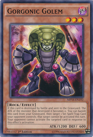 Gorgonic Golem [MP14-EN192] Common - Card Brawlers | Quebec | Canada | Yu-Gi-Oh!