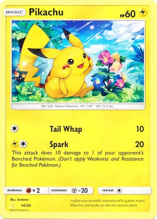 Pikachu (14/30) [Sun & Moon: Trainer Kit - Alolan Raichu] - Card Brawlers | Quebec | Canada | Yu-Gi-Oh!