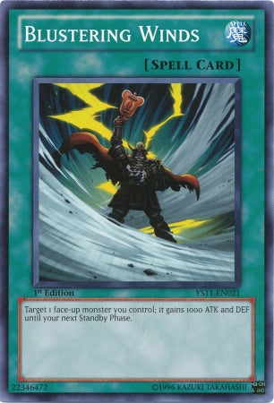 Blustering Winds [YS11-EN021] Common - Card Brawlers | Quebec | Canada | Yu-Gi-Oh!