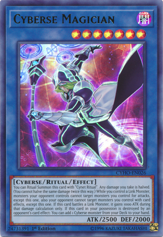 Cyberse Magician [CYHO-EN026] Ultra Rare - Yu-Gi-Oh! - Card Brawlers | Quebec | Canada |