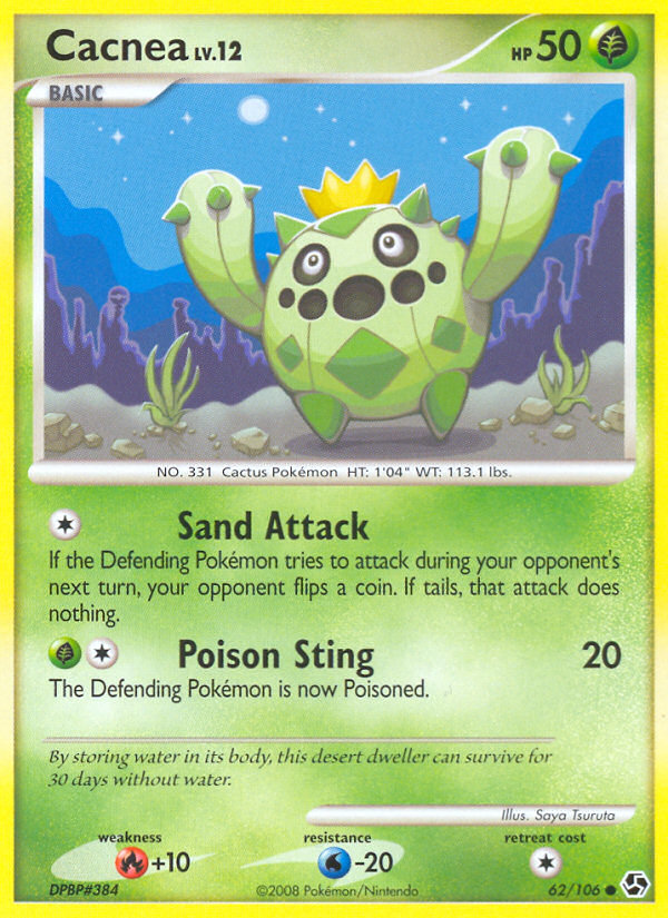 Cacnea (62/106) [Diamond & Pearl: Great Encounters] - Card Brawlers | Quebec | Canada | Yu-Gi-Oh!