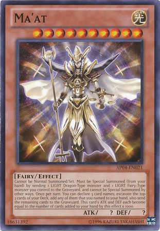 Ma'at [AP04-EN021] Common - Yu-Gi-Oh! - Card Brawlers | Quebec | Canada |