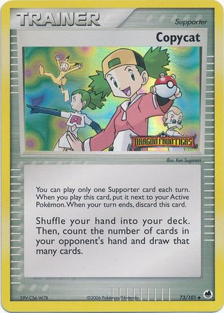 Copycat (73/101) (Stamped) [EX: Dragon Frontiers] - Card Brawlers | Quebec | Canada | Yu-Gi-Oh!