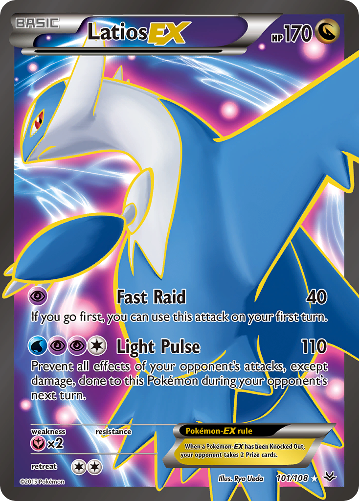Latios EX (101/108) [XY: Roaring Skies] - Card Brawlers | Quebec | Canada | Yu-Gi-Oh!