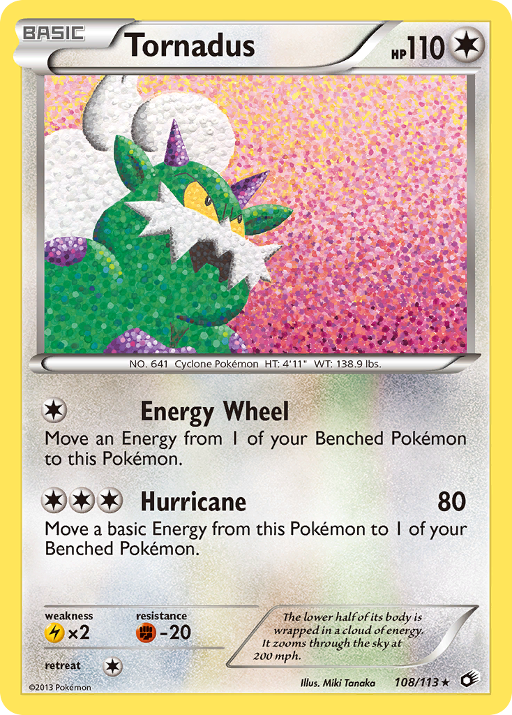 Tornadus (108/113) [Black & White: Legendary Treasures] - Card Brawlers | Quebec | Canada | Yu-Gi-Oh!