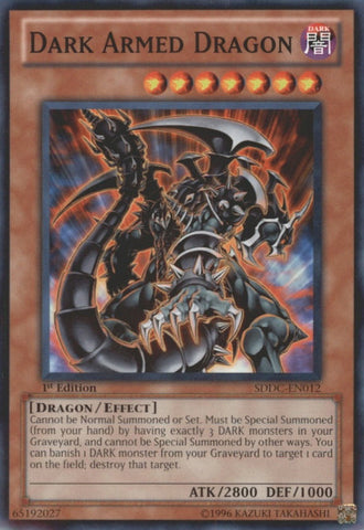 Dark Armed Dragon [SDDC-EN012] Common - Yu-Gi-Oh! - Card Brawlers | Quebec | Canada |