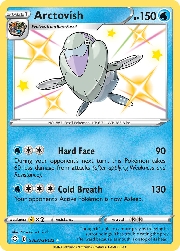 Arctovish (SV037/SV122) [Sword & Shield: Shining Fates] - Card Brawlers | Quebec | Canada | Yu-Gi-Oh!