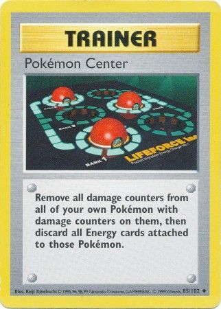 Pokemon Center (85/102) [Base Set Shadowless Unlimited] - Card Brawlers | Quebec | Canada | Yu-Gi-Oh!