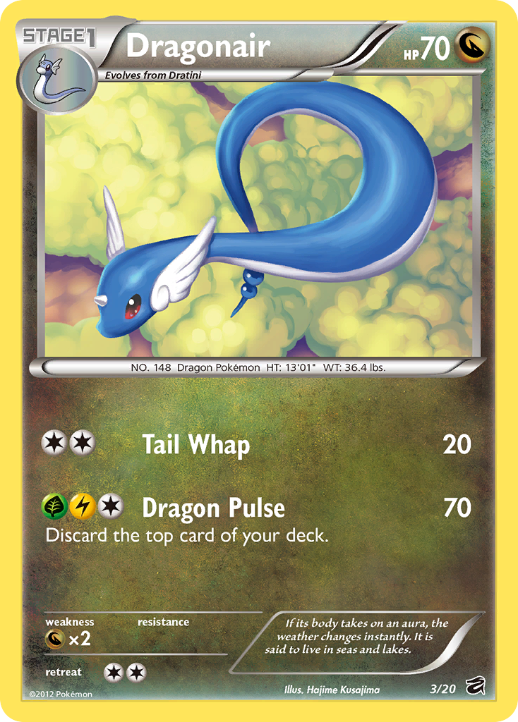 Dragonair (3/20) [Black & White: Dragon Vault] - Card Brawlers | Quebec | Canada | Yu-Gi-Oh!