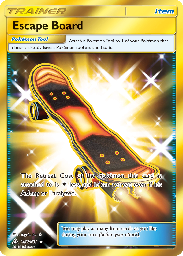 Escape Board (167/156) [Sun & Moon: Ultra Prism] - Card Brawlers | Quebec | Canada | Yu-Gi-Oh!