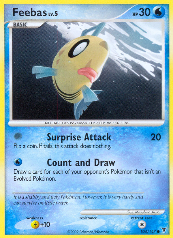 Feebas (104/147) [Platinum: Supreme Victors] - Card Brawlers | Quebec | Canada | Yu-Gi-Oh!