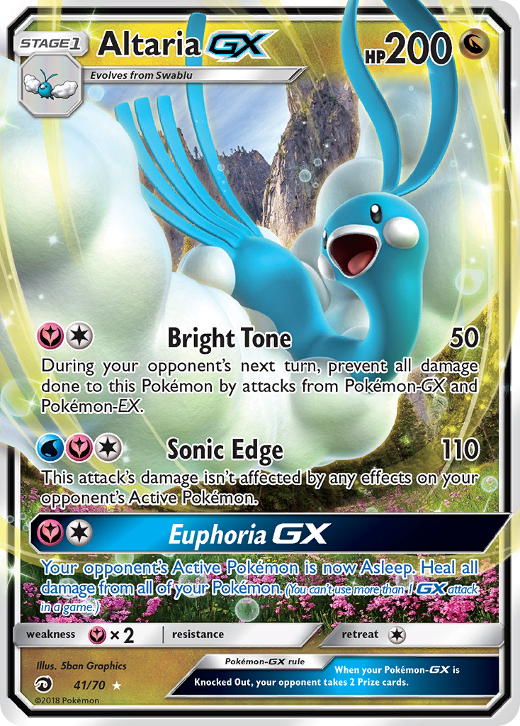 Altaria GX (41/70) [Sun & Moon: Dragon Majesty] - Card Brawlers | Quebec | Canada | Yu-Gi-Oh!