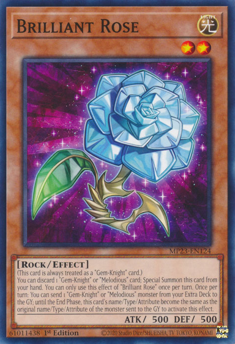 Brilliant Rose [MP23-EN124] Common - Card Brawlers | Quebec | Canada | Yu-Gi-Oh!