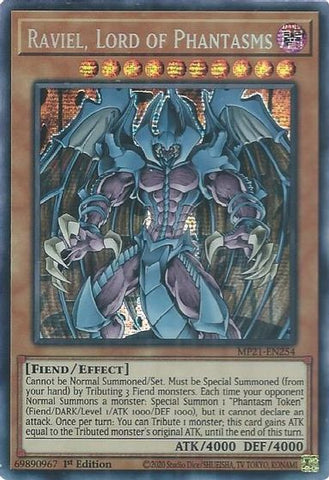 Raviel, Lord of Phantasms [MP21-EN254] Prismatic Secret Rare - Card Brawlers | Quebec | Canada | Yu-Gi-Oh!