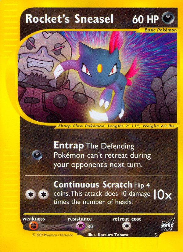 Rocket's Sneasel (5) [Best of Promos] - Card Brawlers | Quebec | Canada | Yu-Gi-Oh!