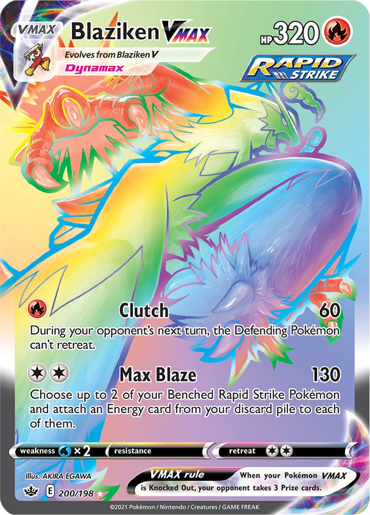 Blaziken VMAX (200/198) [Sword & Shield: Chilling Reign] - Card Brawlers | Quebec | Canada | Yu-Gi-Oh!