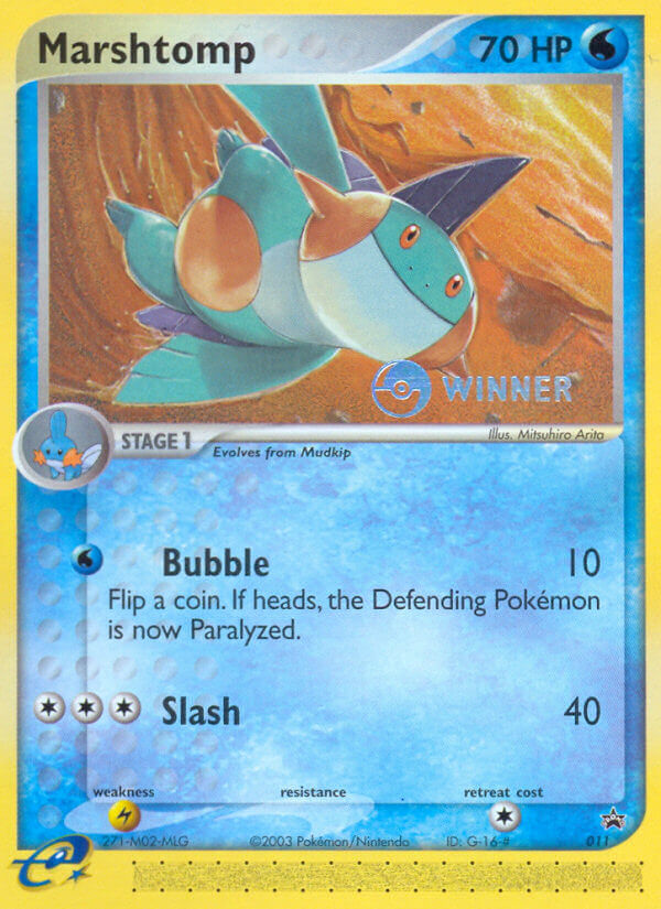 Marshtomp (011) [Nintendo: Black Star Promos] - Card Brawlers | Quebec | Canada | Yu-Gi-Oh!