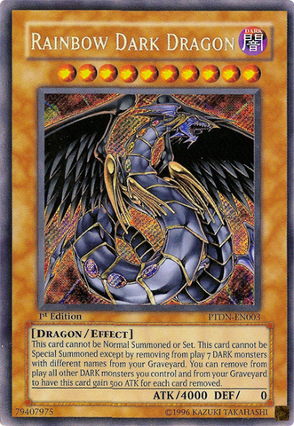 Rainbow Dark Dragon [PTDN-EN003] Secret Rare - Card Brawlers | Quebec | Canada | Yu-Gi-Oh!