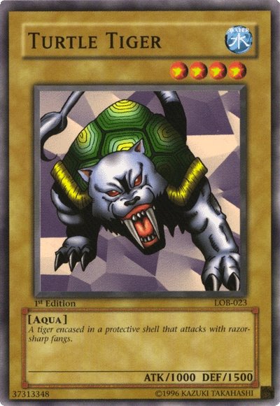 Turtle Tiger [LOB-023] Common - Card Brawlers | Quebec | Canada | Yu-Gi-Oh!