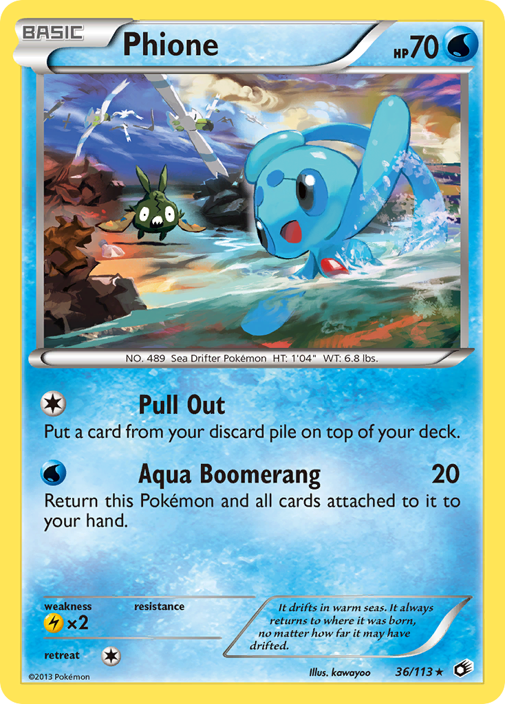 Phione (36/113) [Black & White: Legendary Treasures] - Card Brawlers | Quebec | Canada | Yu-Gi-Oh!