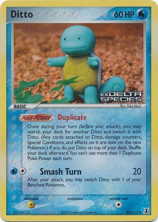 Ditto (40/113) (Stamped) [EX: Delta Species] - Card Brawlers | Quebec | Canada | Yu-Gi-Oh!