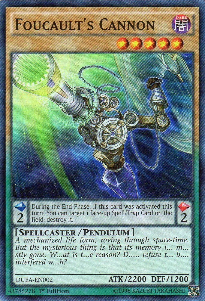 Foucault's Cannon [DUEA-EN002] Super Rare - Yu-Gi-Oh! - Card Brawlers | Quebec | Canada |