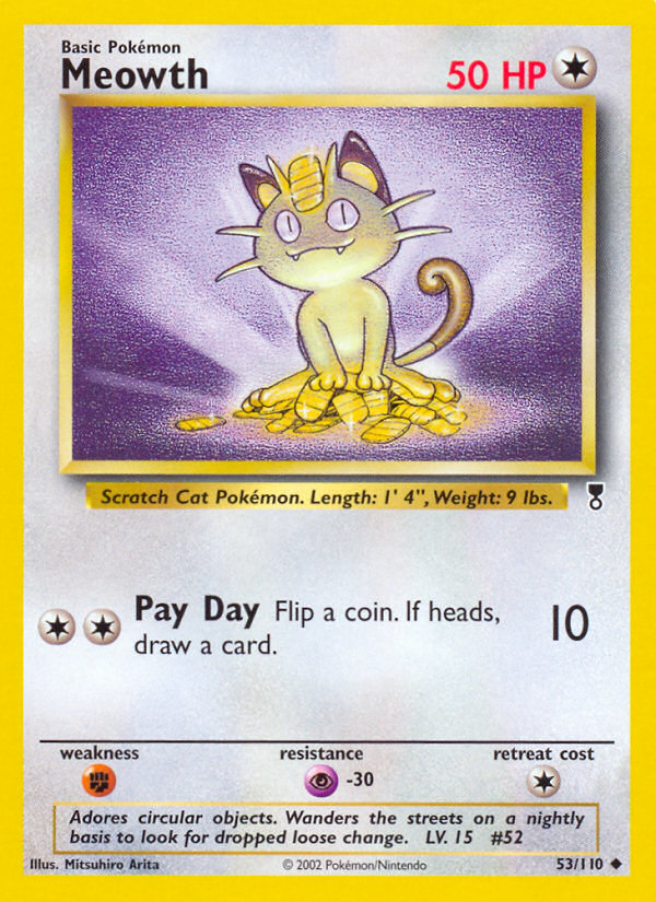 Meowth (53/110) [Legendary Collection] - Card Brawlers | Quebec | Canada | Yu-Gi-Oh!