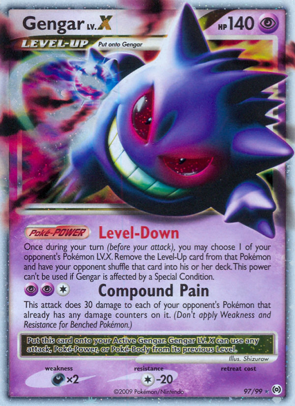 Gengar LV.X (97/99) [Platinum: Arceus] - Card Brawlers | Quebec | Canada | Yu-Gi-Oh!