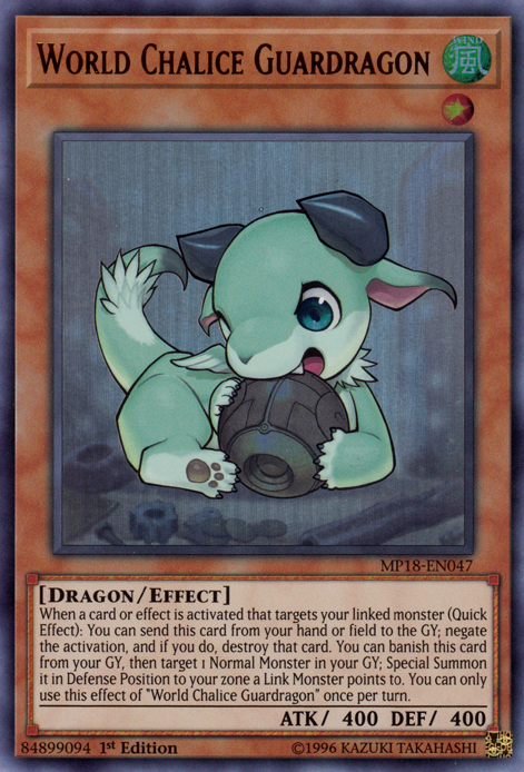 World Chalice Guardragon [MP18-EN047] Ultra Rare - Yu-Gi-Oh! - Card Brawlers | Quebec | Canada |