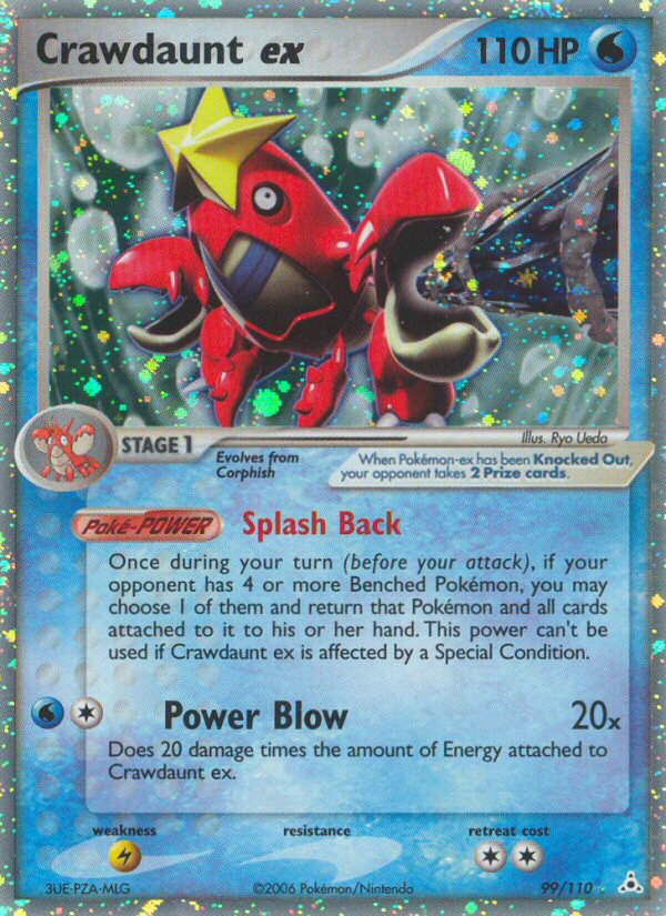 Crawdaunt ex (99/110) [EX: Holon Phantoms] - Card Brawlers | Quebec | Canada | Yu-Gi-Oh!