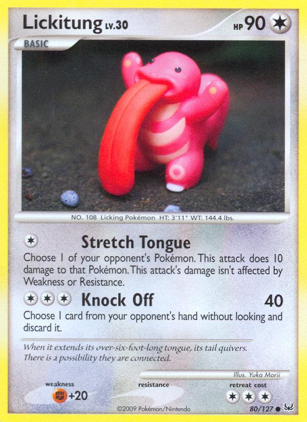 Lickitung (80/127) [Platinum: Base Set] - Card Brawlers | Quebec | Canada | Yu-Gi-Oh!