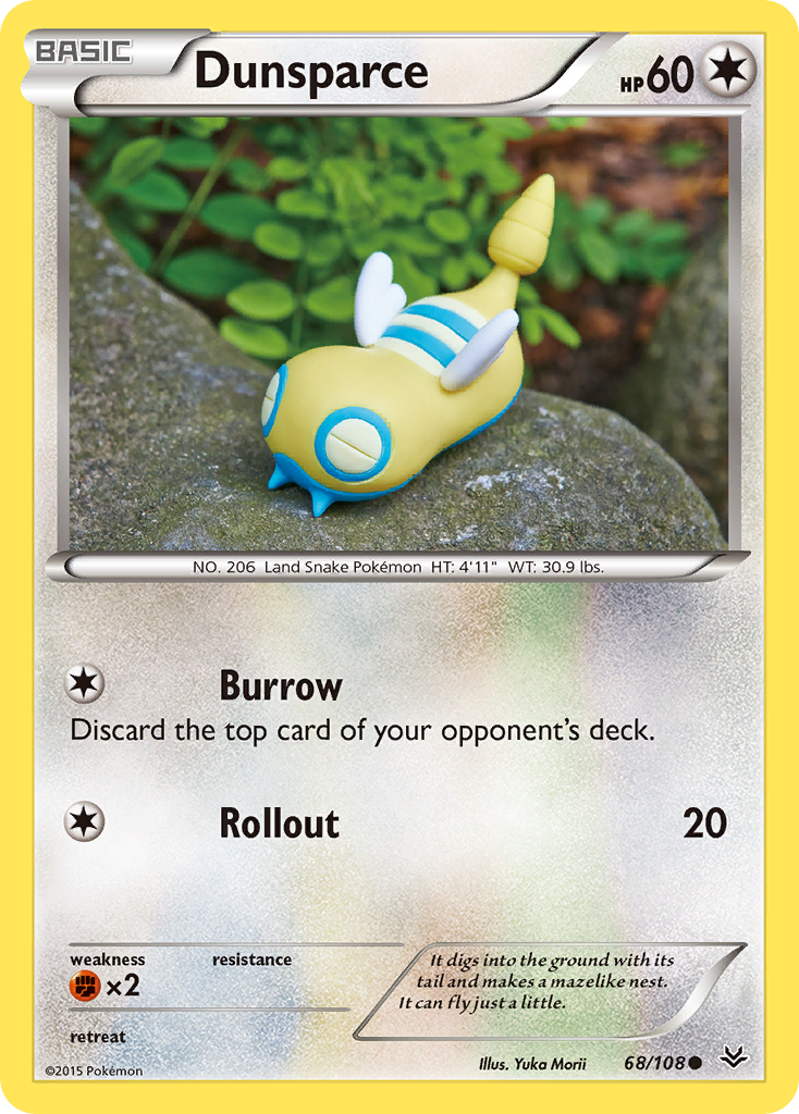 Dunsparce (68/108) [XY: Roaring Skies] - Card Brawlers | Quebec | Canada | Yu-Gi-Oh!