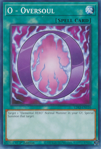 O - Oversoul [LDS3-EN110] Common - Card Brawlers | Quebec | Canada | Yu-Gi-Oh!