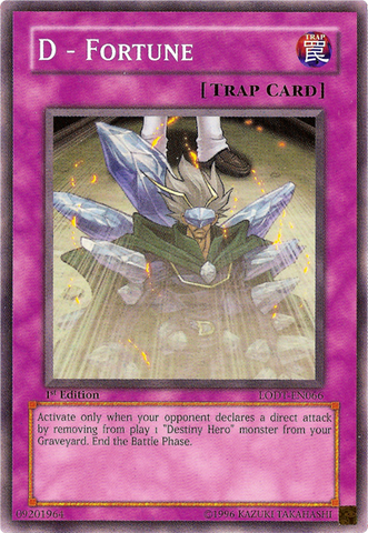 D - Fortune [LODT-EN066] Common - Card Brawlers | Quebec | Canada | Yu-Gi-Oh!