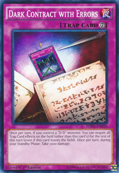 Dark Contract with Errors [SDPD-EN036] Common - Yu-Gi-Oh! - Card Brawlers | Quebec | Canada |