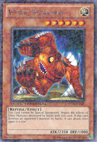 Worm Warlord [DT03-EN081] Rare - Card Brawlers | Quebec | Canada | Yu-Gi-Oh!