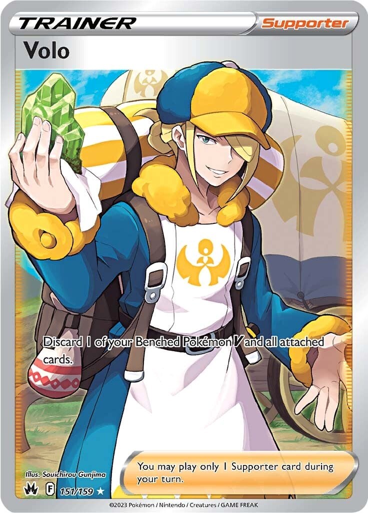 Volo (151/159) (Full Art) [Sword & Shield: Crown Zenith] - Card Brawlers | Quebec | Canada | Yu-Gi-Oh!