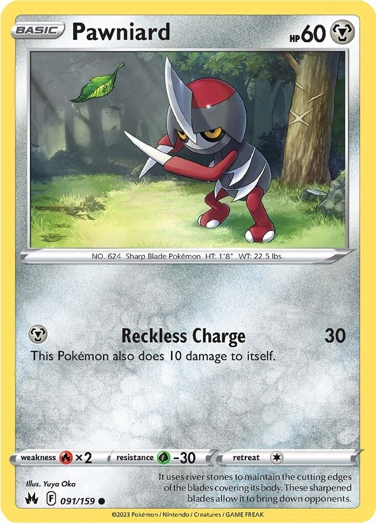 Pawniard (091/159) (91) [Sword & Shield: Crown Zenith] - Card Brawlers | Quebec | Canada | Yu-Gi-Oh!