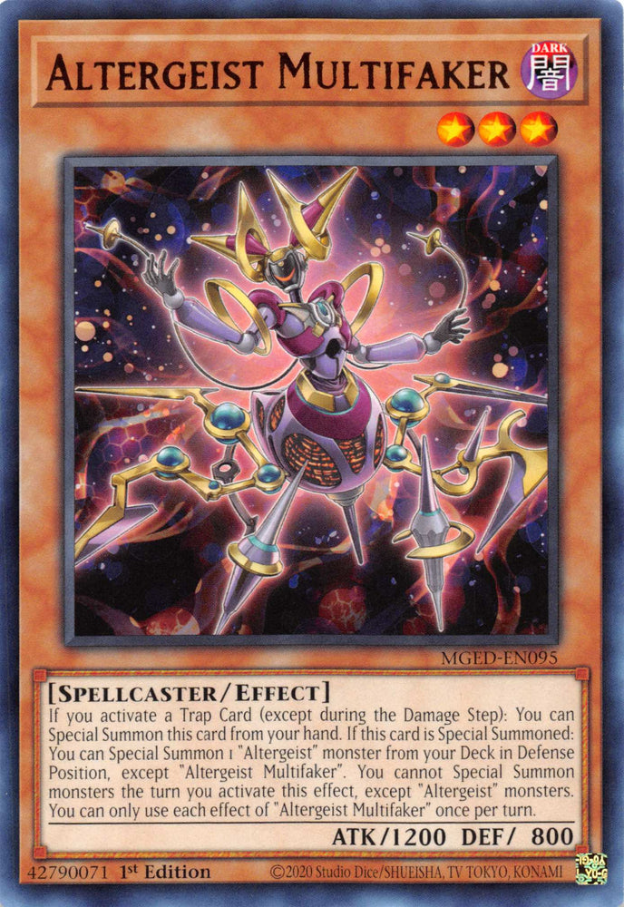 Altergeist Multifaker [MGED-EN095] Rare - Card Brawlers | Quebec | Canada | Yu-Gi-Oh!