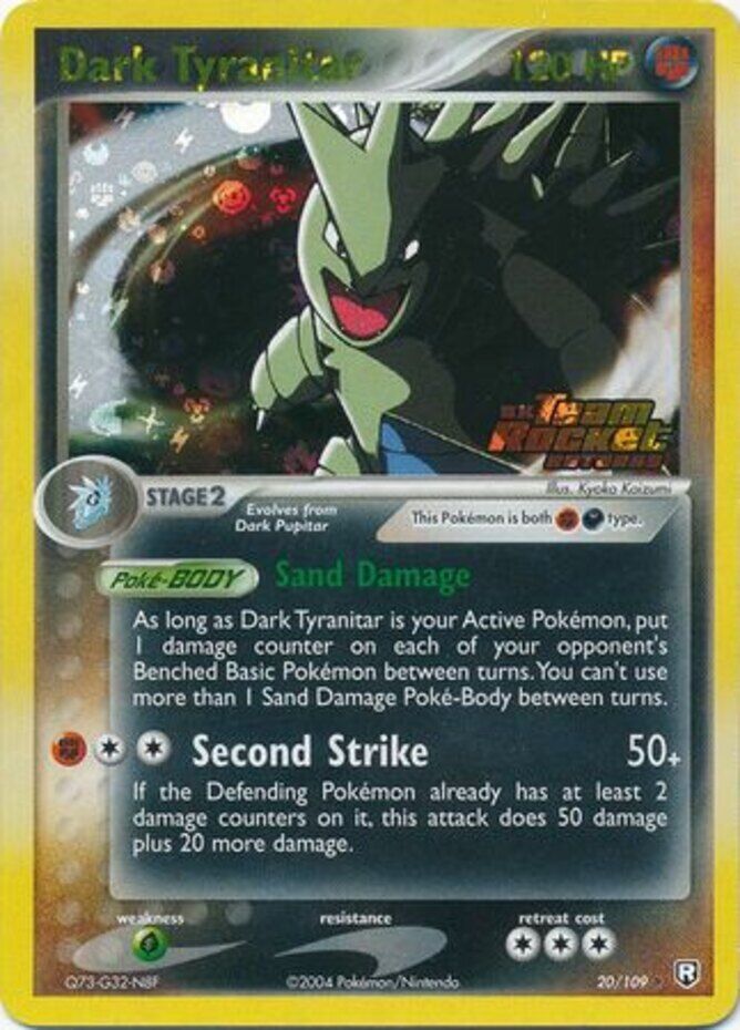 Dark Tyranitar (20/109) (Stamped) [EX: Team Rocket Returns] - Card Brawlers | Quebec | Canada | Yu-Gi-Oh!