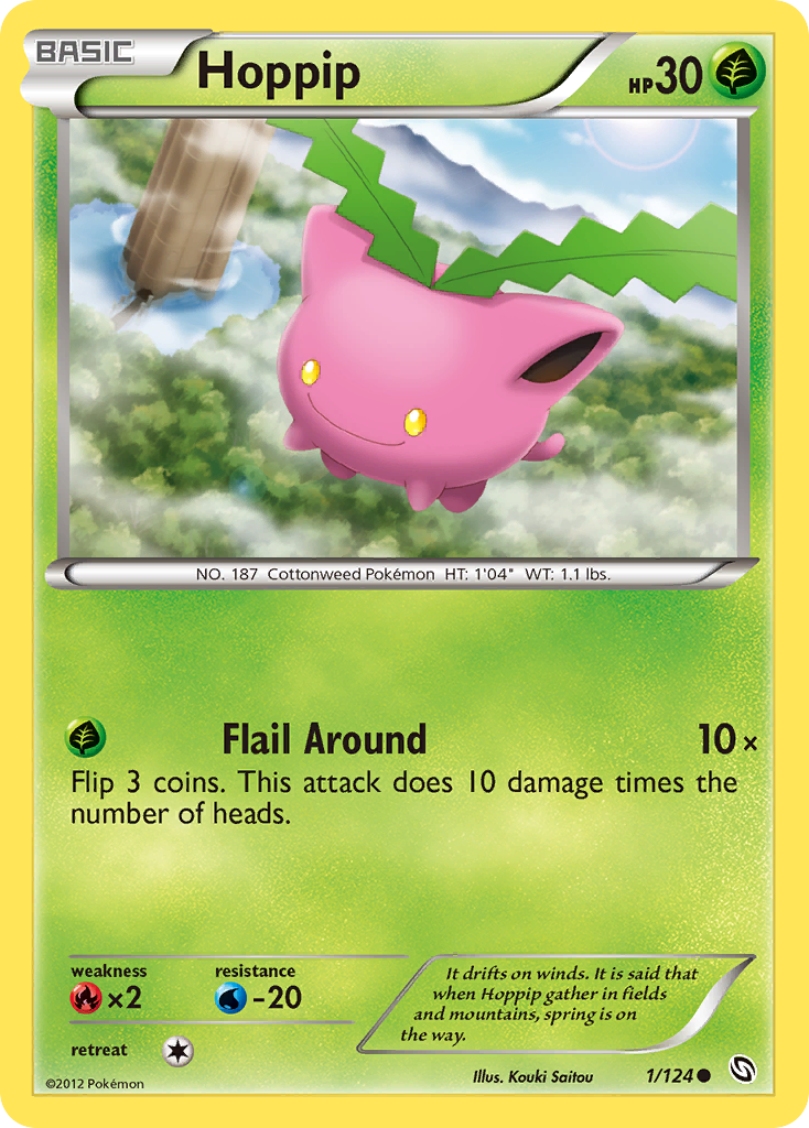 Hoppip (1/124) [Black & White: Dragons Exalted] - Card Brawlers | Quebec | Canada | Yu-Gi-Oh!