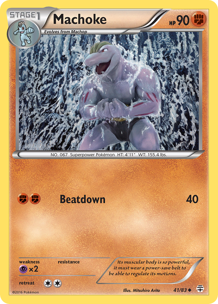 Machoke (41/83) [XY: Generations] - Card Brawlers | Quebec | Canada | Yu-Gi-Oh!