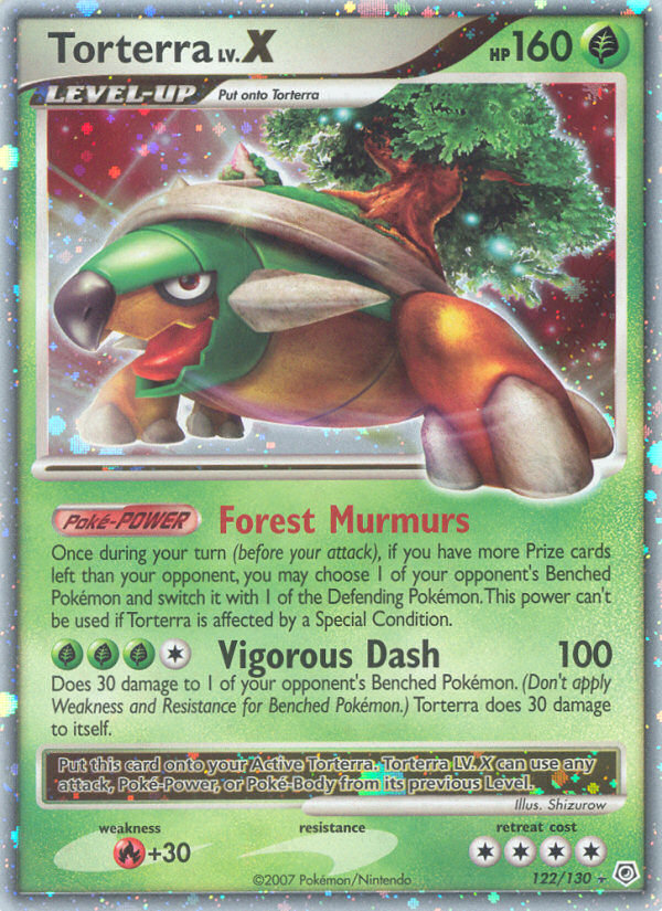 Torterra LV.X (122/130) [Diamond & Pearl: Base Set] - Card Brawlers | Quebec | Canada | Yu-Gi-Oh!