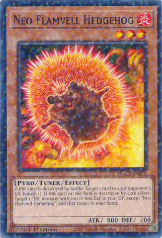 Neo Flamvell Hedgehog (Duel Terminal) [HAC1-EN070] Common - Card Brawlers | Quebec | Canada | Yu-Gi-Oh!