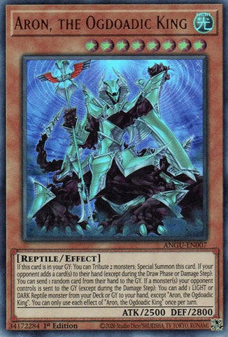 Aron, the Ogdoadic King (Ultra Rare) [ANGU-EN007] Ultra Rare - Card Brawlers | Quebec | Canada | Yu-Gi-Oh!