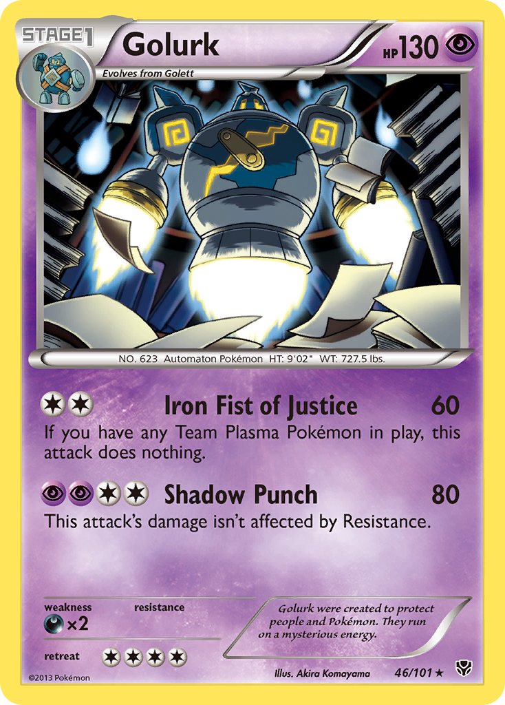 Golurk (46/101) [Black & White: Plasma Blast] - Card Brawlers | Quebec | Canada | Yu-Gi-Oh!
