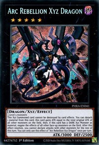 Arc Rebellion Xyz Dragon [PHRA-EN041] Secret Rare - Card Brawlers | Quebec | Canada | Yu-Gi-Oh!